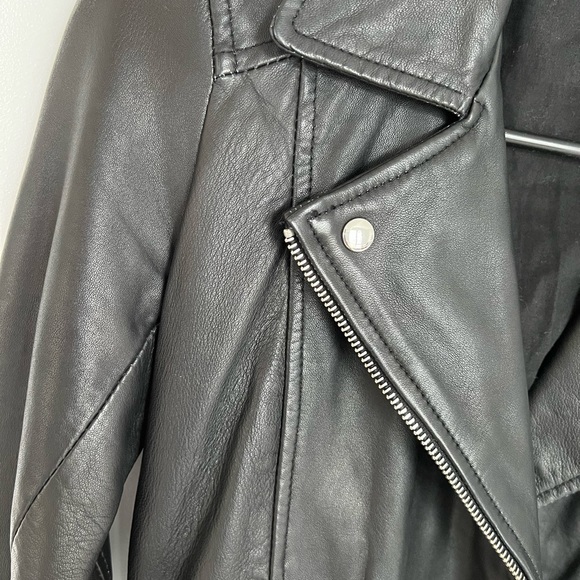 ZARA leather jacket - like new!! - Picture 2 of 7
